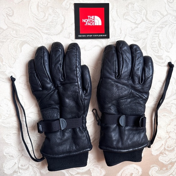The North Face Other - THE NORTH FACE black leather gloves